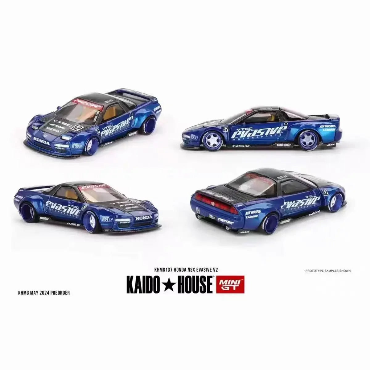 Kaido House x MINI GT Honda NSX Evasive V2 — KHMG137