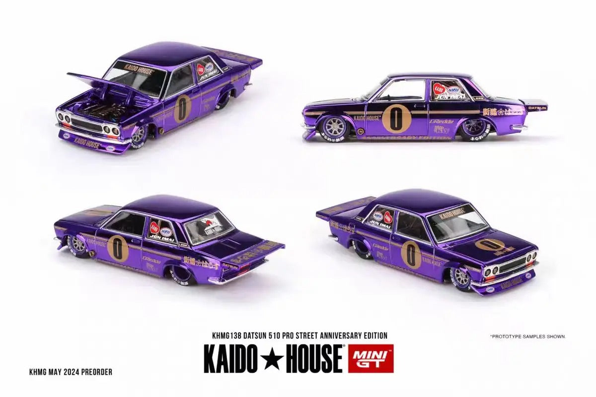 Kaido House x MINI GT Datsun 510 Pro Street Anniversary Edition — KHMG138