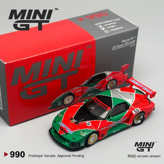 Mazda RX‑7 LB‑Super Silhouette – 787B Tribute (Mini GT #990)