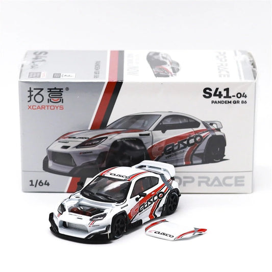 POP RACE Pandem Toyota GR86 CUSCO — Black & White