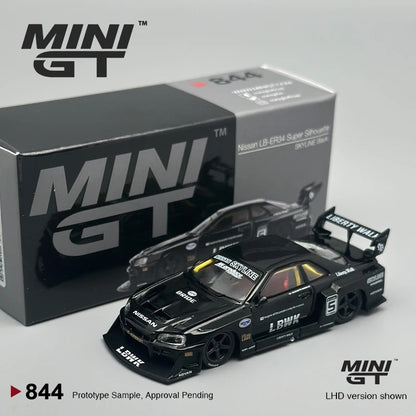 MiniGT LB‑ER34 Super Silhouette Skyline – Black (MGT844)