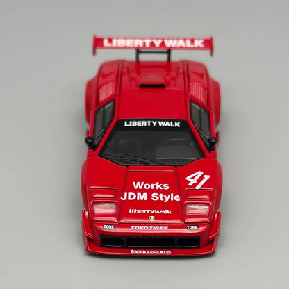 MiniGT Lamborghini Countach LB‑WORKS – Red (MGT1100)