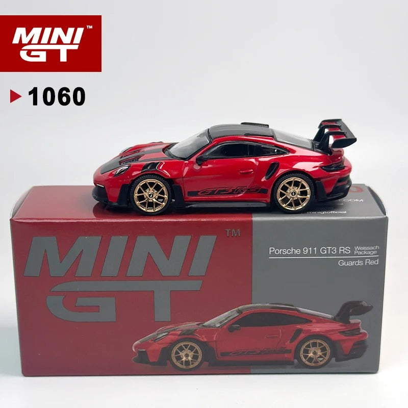MINI GT Porsche 911 (992) GT3 RS Weissach Package