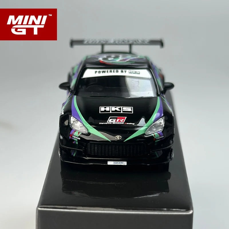 MiniGT Toyota GR86 HKS Type R – 2022 Tokyo Auto Salon (MGT)
