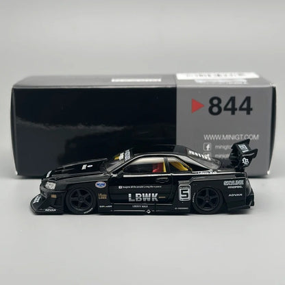 MiniGT LB‑ER34 Super Silhouette Skyline – Black (MGT844)
