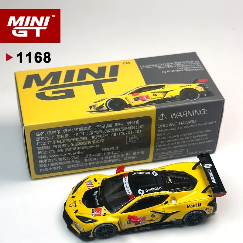 MiniGT Corvette Z06 GT3.R #3 – Corvette Racing (MGT1168)