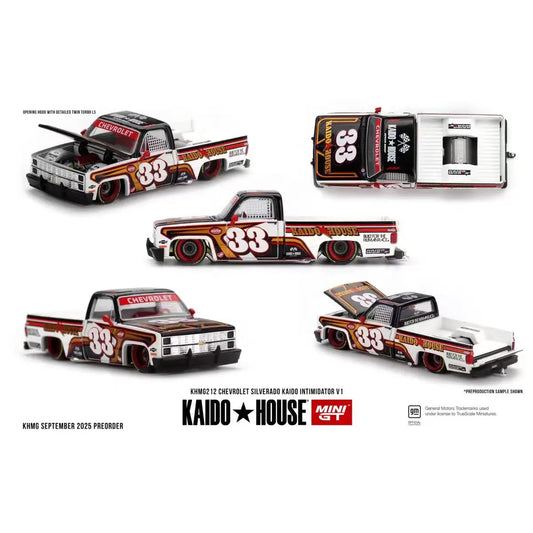 Kaido House x MINI GT Chevrolet Silverado KAIDO Intimidator V1 — KHMG212
