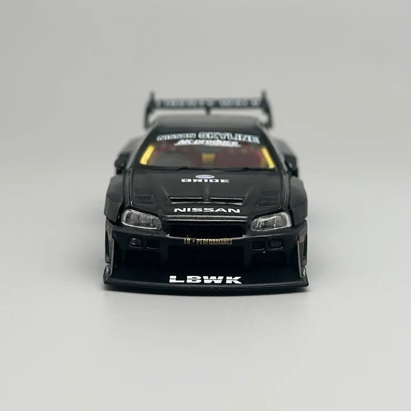MiniGT LB‑ER34 Super Silhouette Skyline – Black (MGT844)