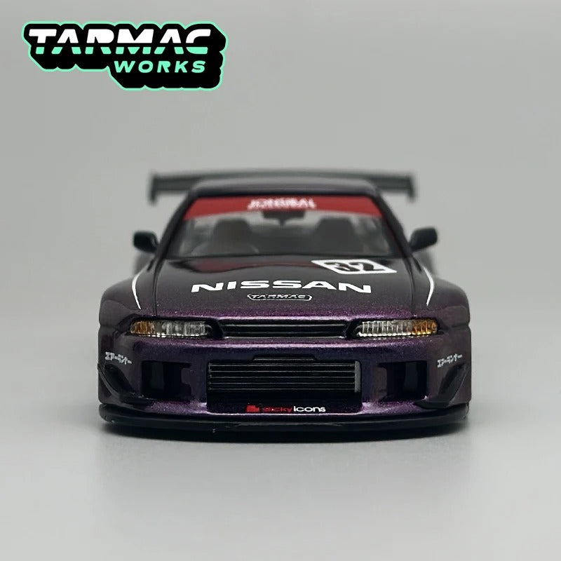 Tarmac Works Nissan Skyline R32 Widebody — Midnight Purple