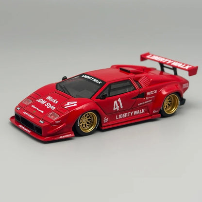 MiniGT Lamborghini Countach LB‑WORKS – Red (MGT1100)
