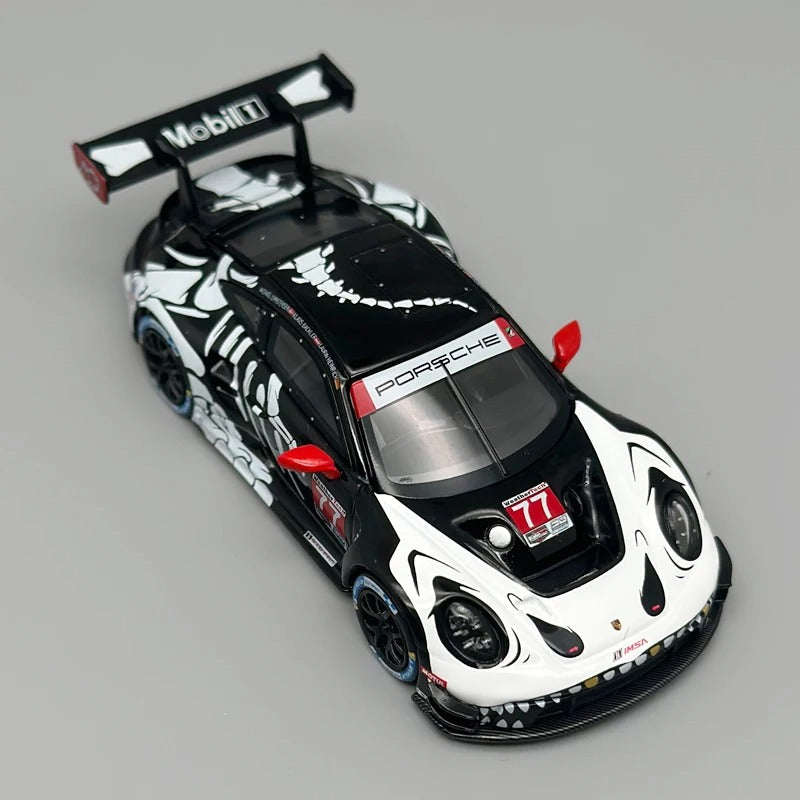 MiniGT Porsche 911 GT3 R #77 – AO Racing “Bone Dragon” (MGT1143)