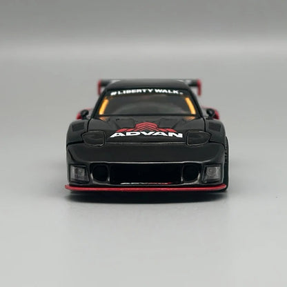 MiniGT Advan Mazda RX‑7 LB‑Super Silhouette – Black/Red (MGT983)