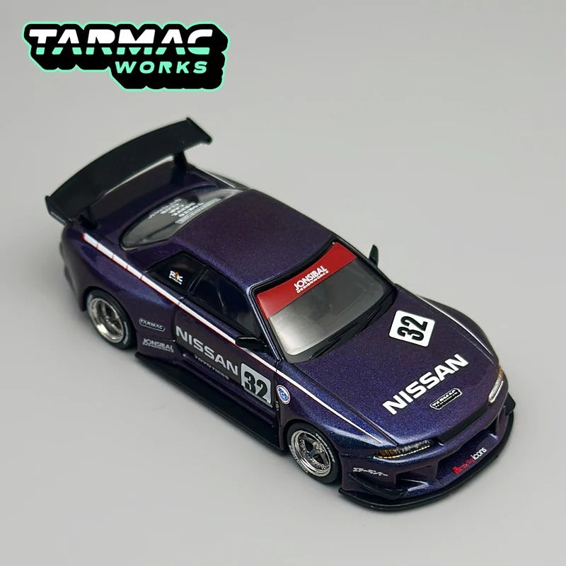 Tarmac Works Nissan Skyline R32 Widebody — Midnight Purple