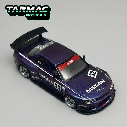 Tarmac Works Nissan Skyline R32 Widebody — Midnight Purple
