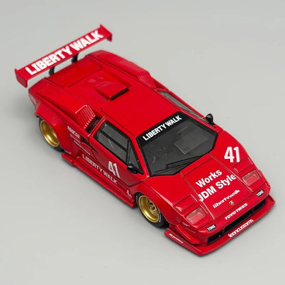 MiniGT Lamborghini Countach LB‑WORKS – Red (MGT1100)