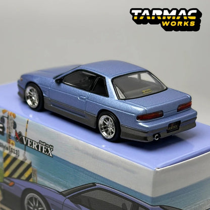 Tarmac Works VERTEX Nissan Silvia S13 — Blue