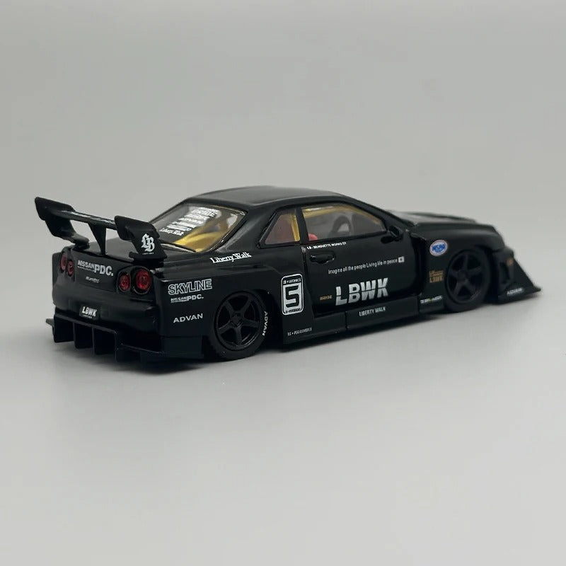 MiniGT LB‑ER34 Super Silhouette Skyline – Black (MGT844)