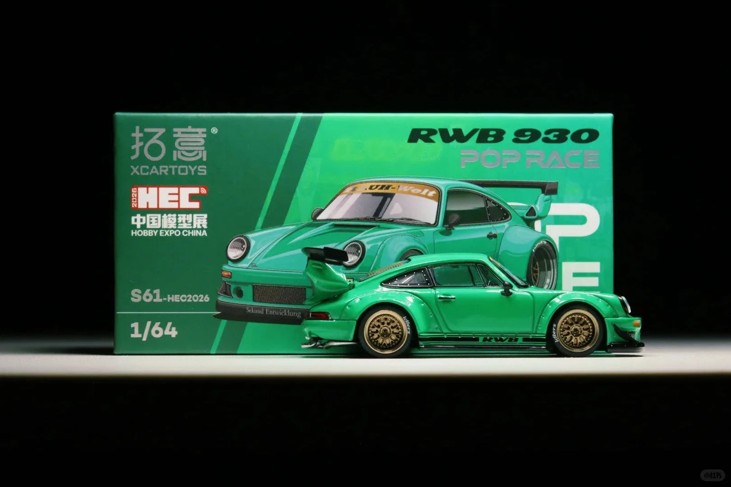 Xcartoys × Pop Race Porsche RWB 930 Limited